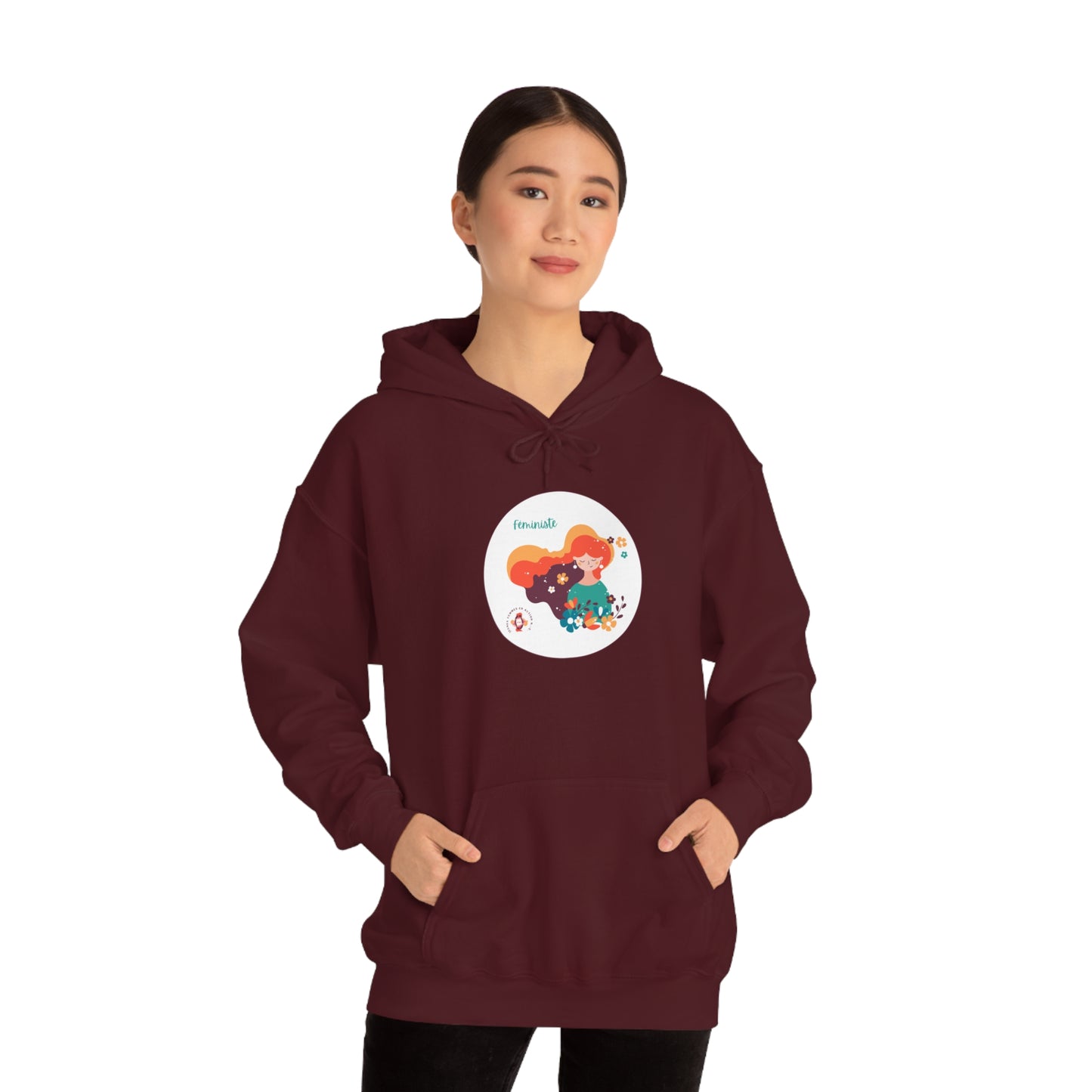 Sweat à capuche classique - Féministe