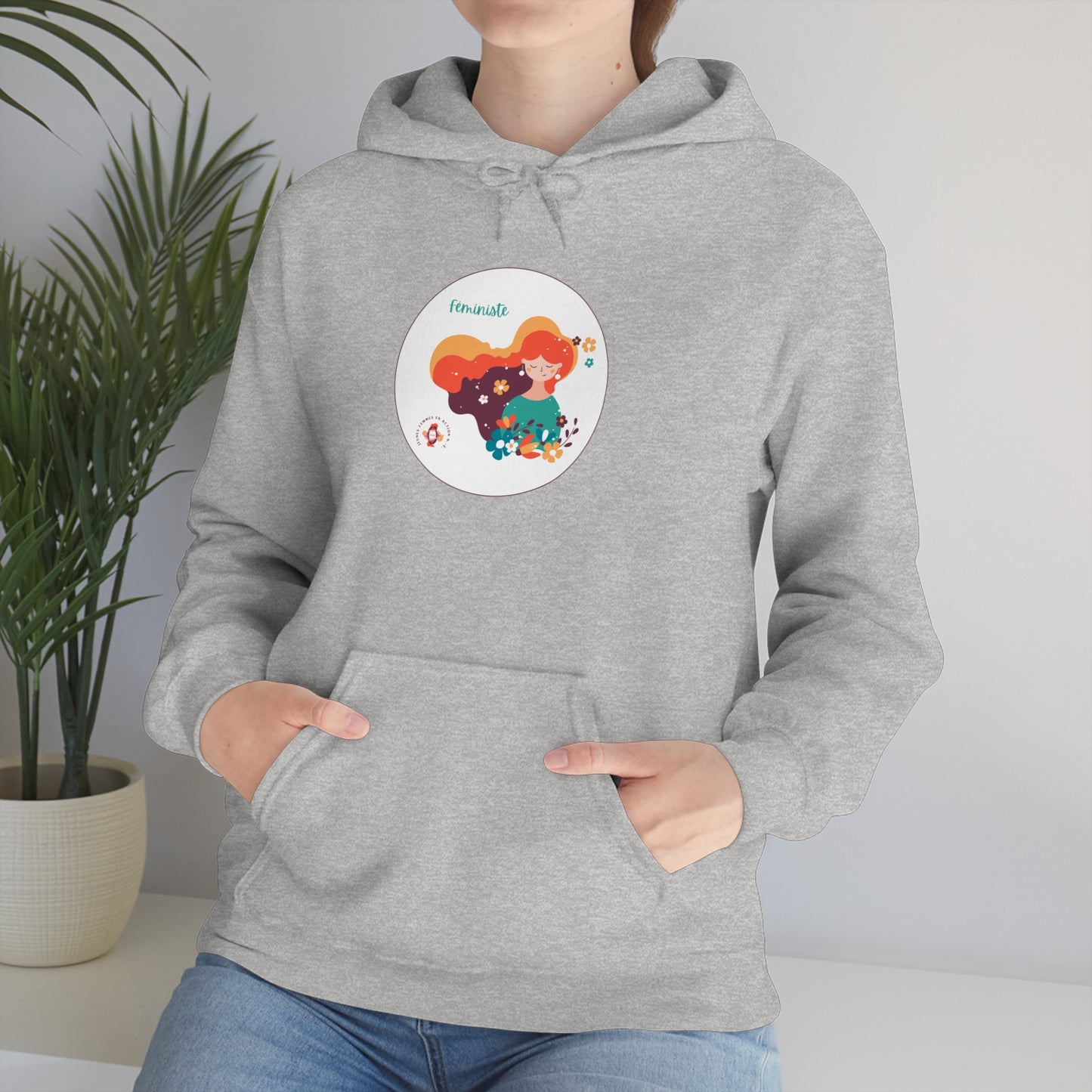 Sweat à capuche classique - Féministe